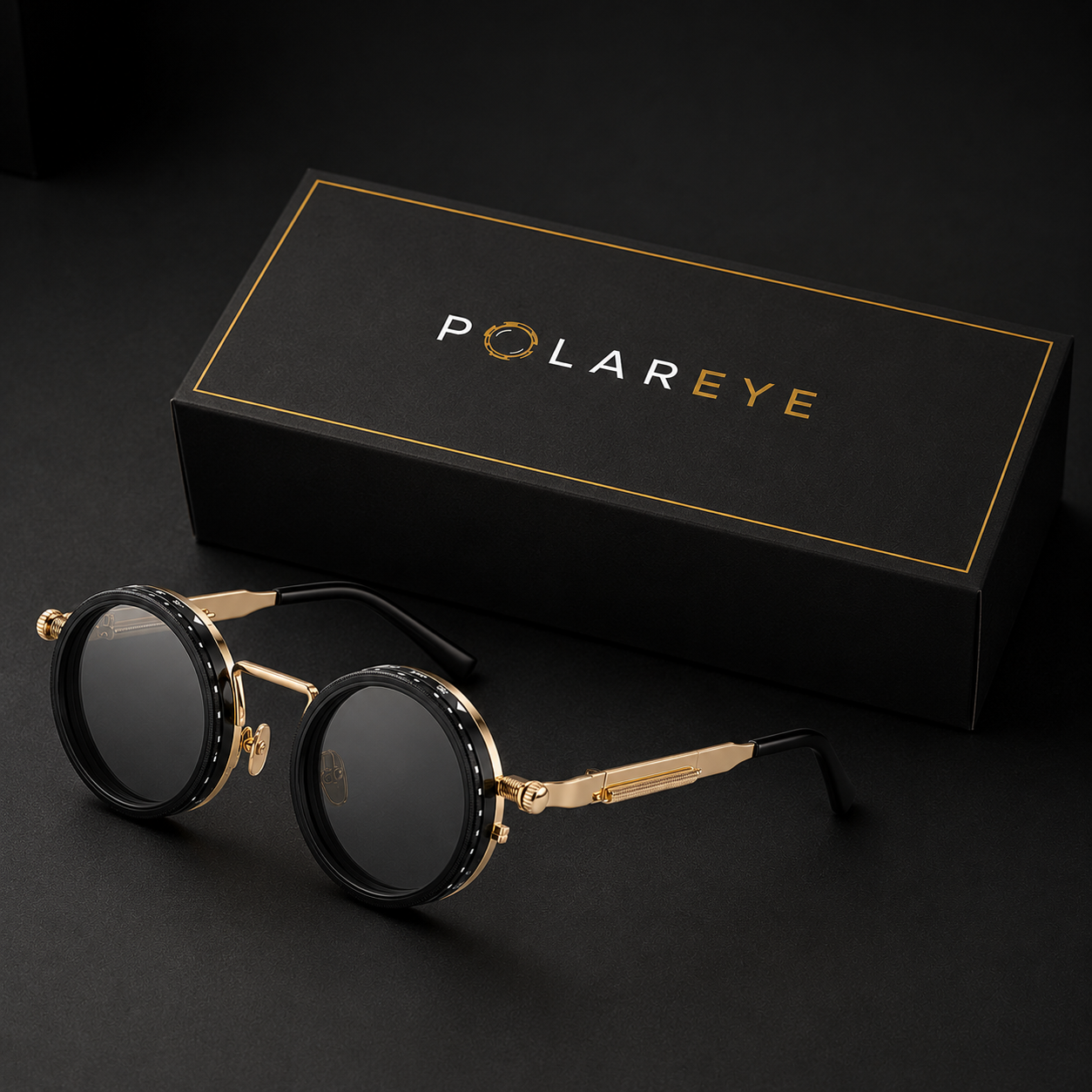 POLAREYE Tint Sunglasses Gold Frame (Premium)