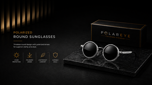 POLAREYE Tint Sunglasses Silver Frame