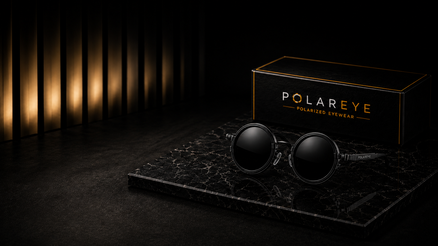 POLAREYE Tint Sunglasses Black Frame