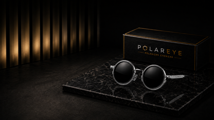 POLAREYE Tint Sunglasses Silver Frame